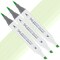 Artfinity Sketch Marker Sets - Set of 3 - Venom G5-1, Vibrant, Professional, Dye-Based Alcohol Markers for Artists, Drawing, Travel, & More